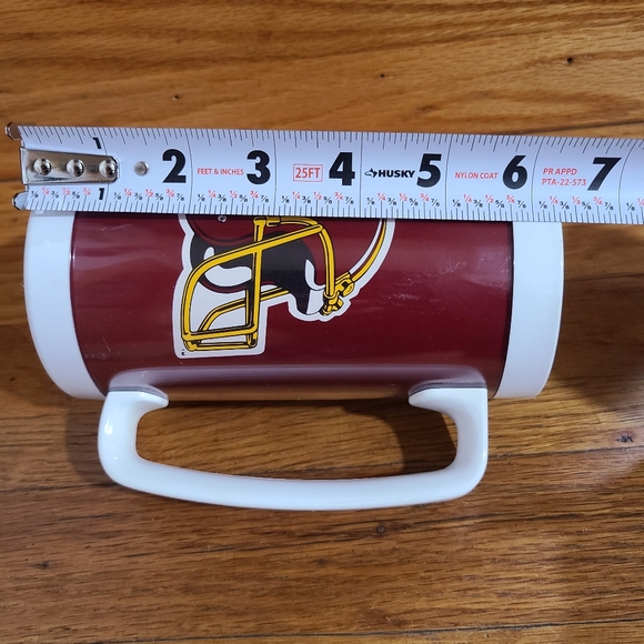 Vintage Washington Redskins NFL Thermo-Serv Plastic Beer Mug - Picture 9 of 9